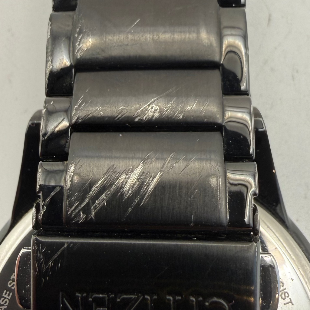 Citizen Eco-Drive Disney Mickey Mouse Black IP Watch (Fully Tested and Working)- £110.00