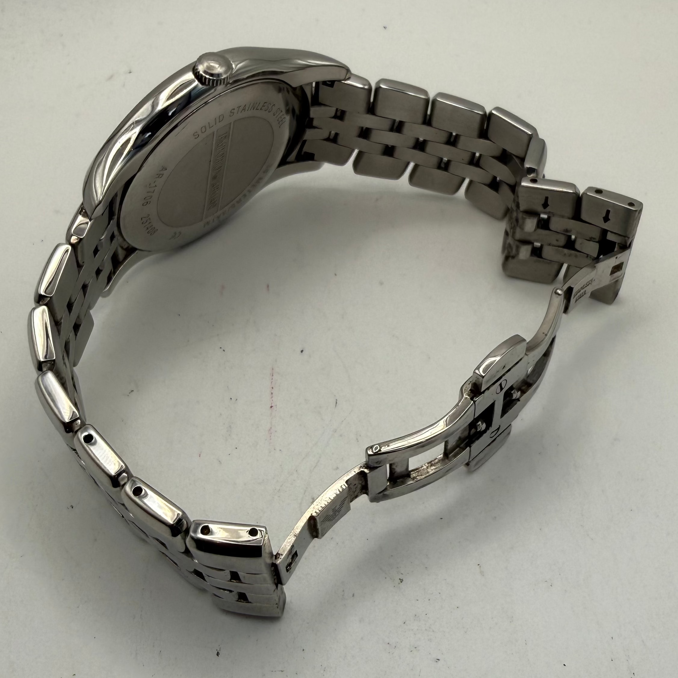 Emporio Armani AR-1706 Men's Watch (Fully Tested and Working)- £55.00