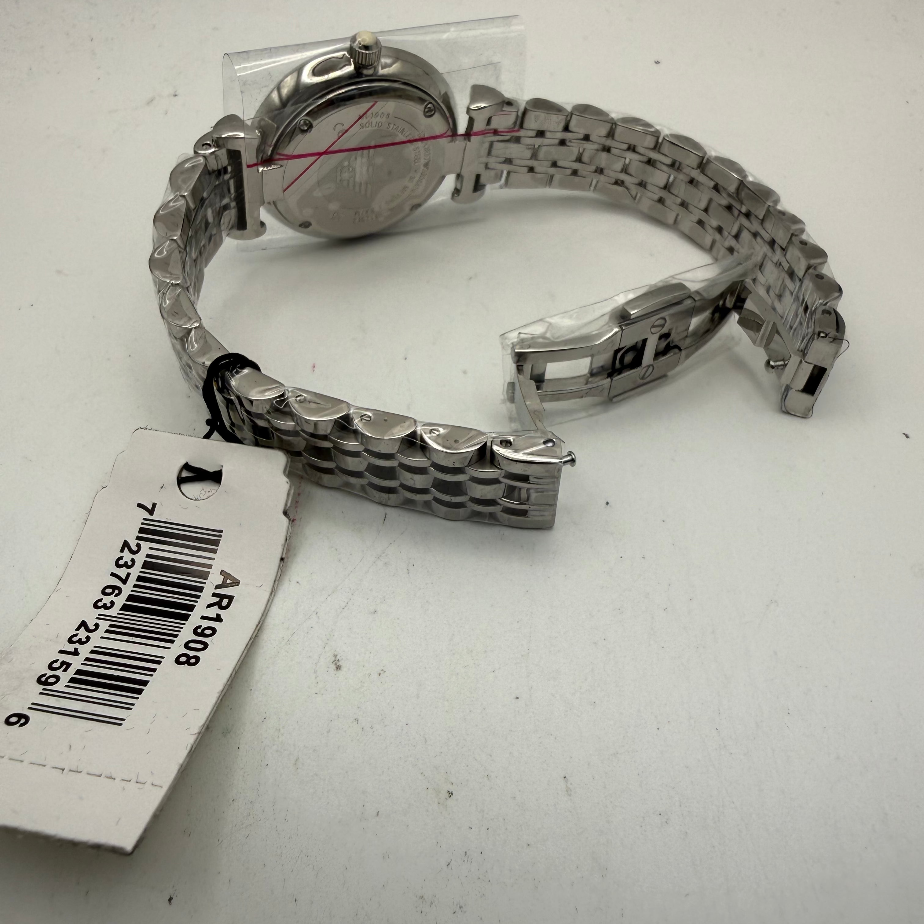 Emporio Armani AR1908 Ladies Mother Of Pearl Crystal Watch Boxed Full Set (New with tags) -£100.00