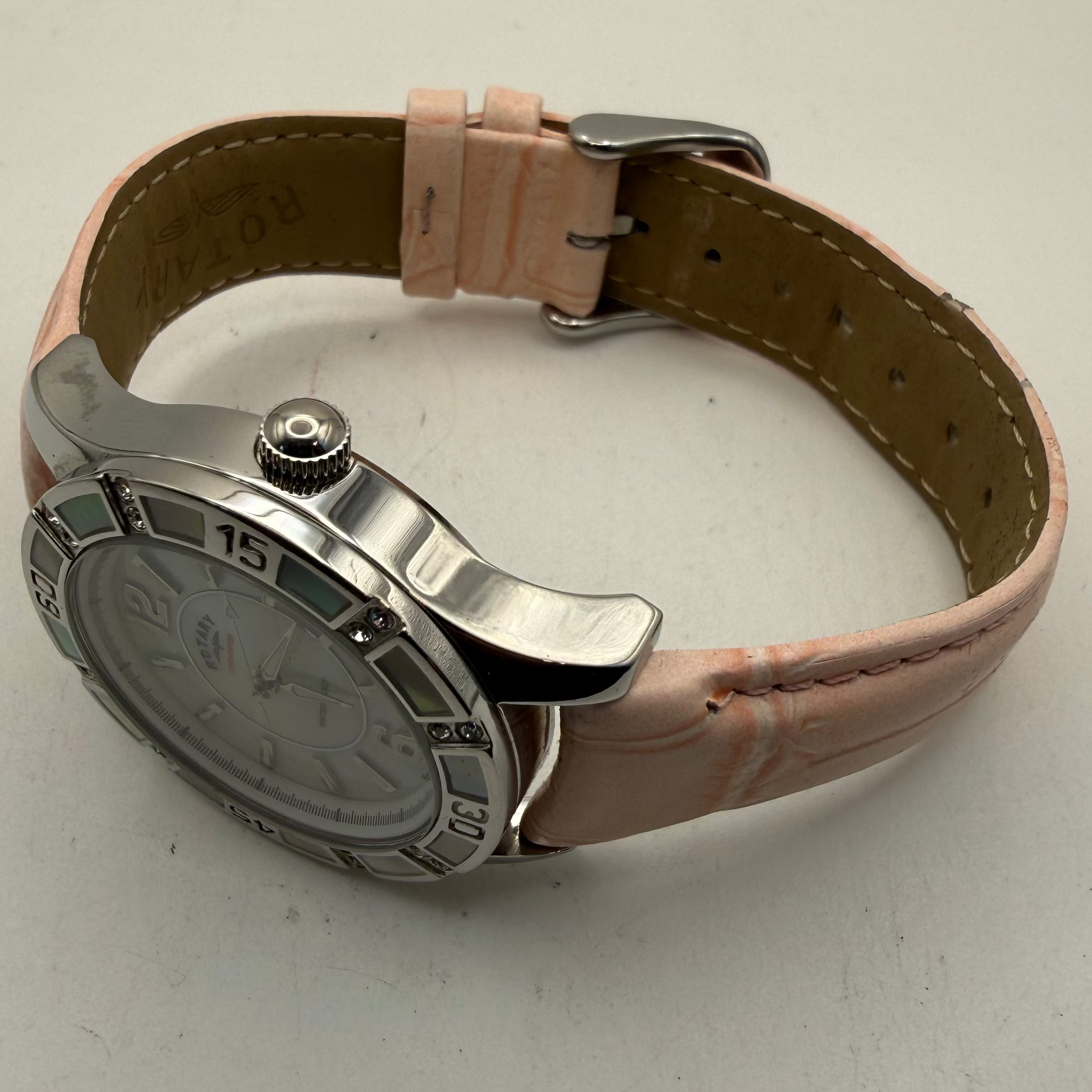 Rotary Chronospeed Ladies Mother of Pearl Watch- £45.00