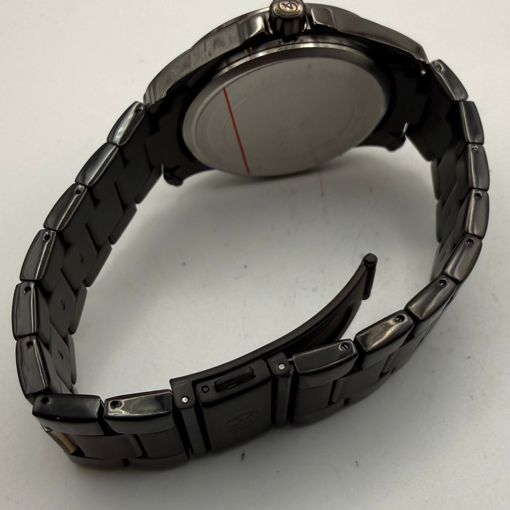 Accurist Multifunction Black Ion-Plated Watch (Fully Tested and Working)- £75.00