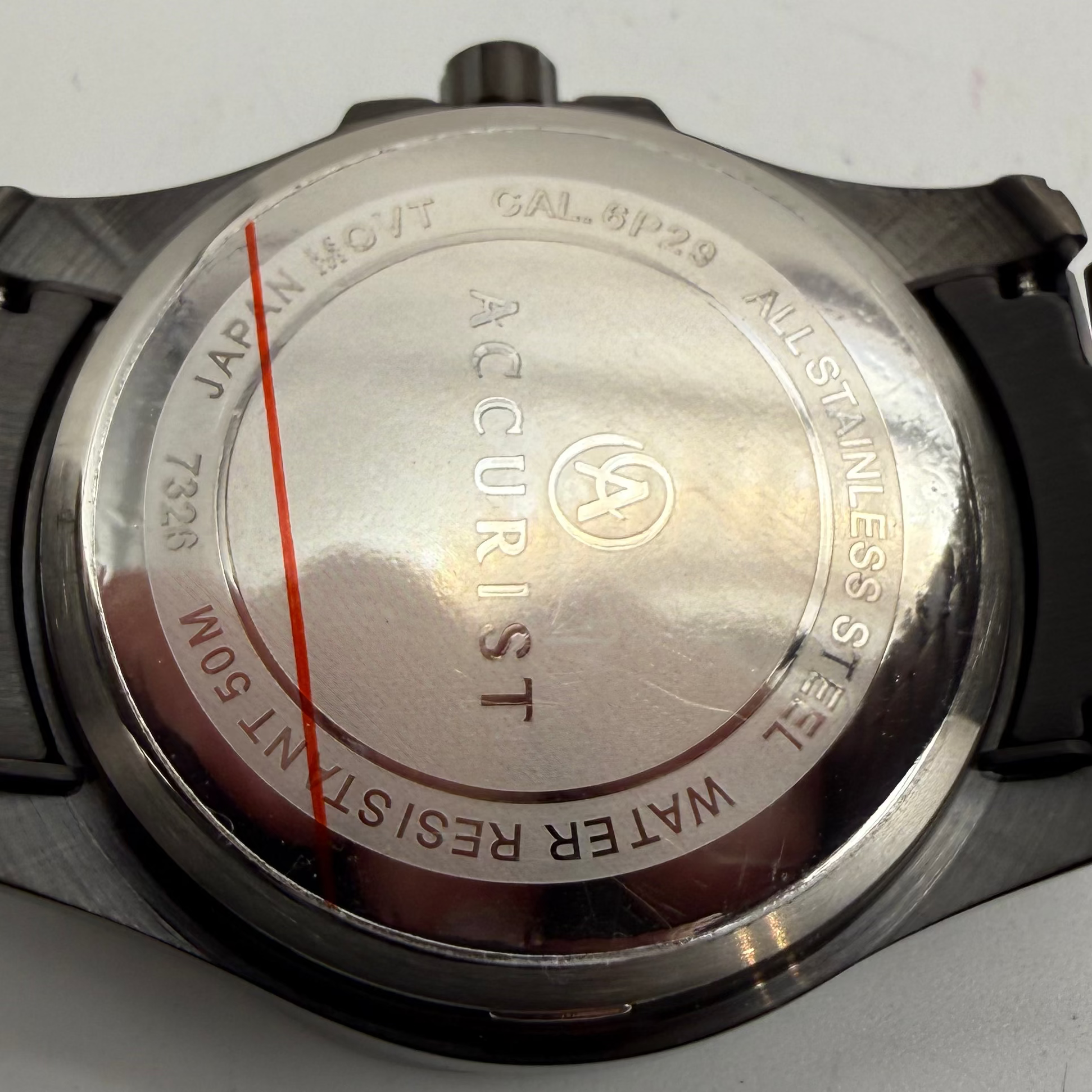 Accurist Multifunction Black Ion-Plated Watch (Fully Tested and Working)- £75.00
