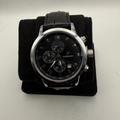 LIGE Design Multifunction Men's Watch Black Dial Leather Strap 49mm- £30.00