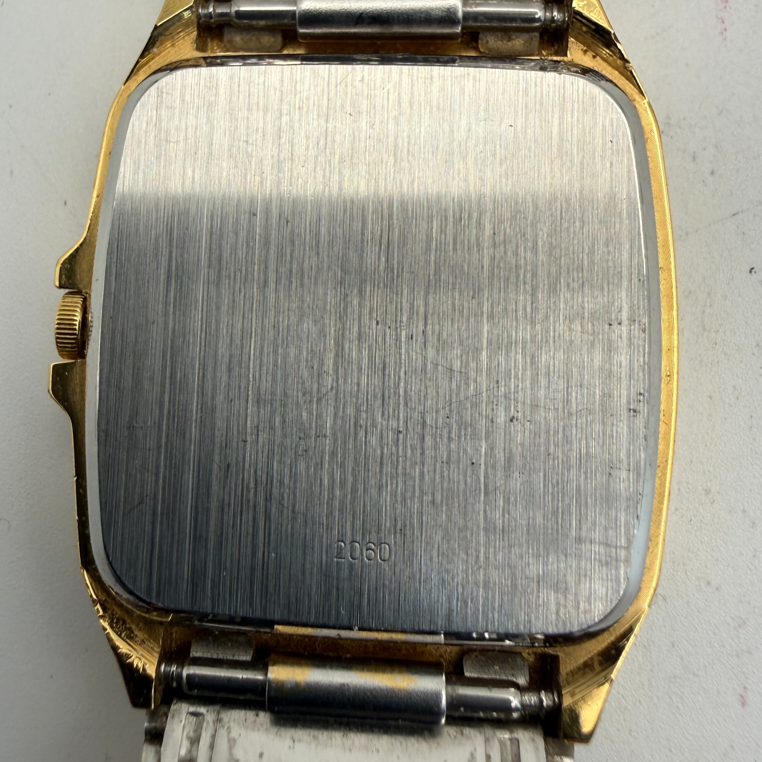 Rotary Satin Quartz Gold Tone Vintage Dress Watch Date Full Set- £50.00