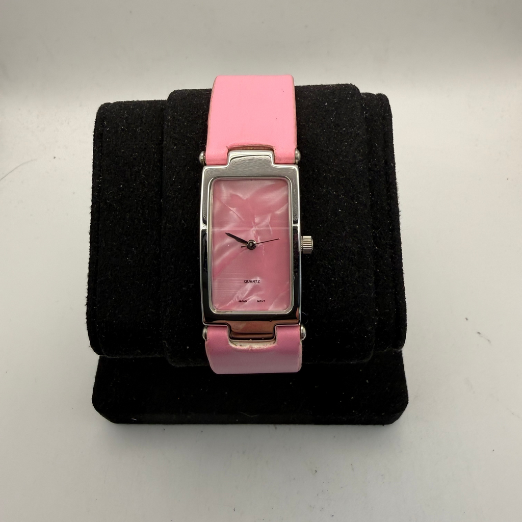 Spirit SPD-038L Ladies Pink Quartz Watch Rectangular Dial (Fully Tested and Working)- £15.00