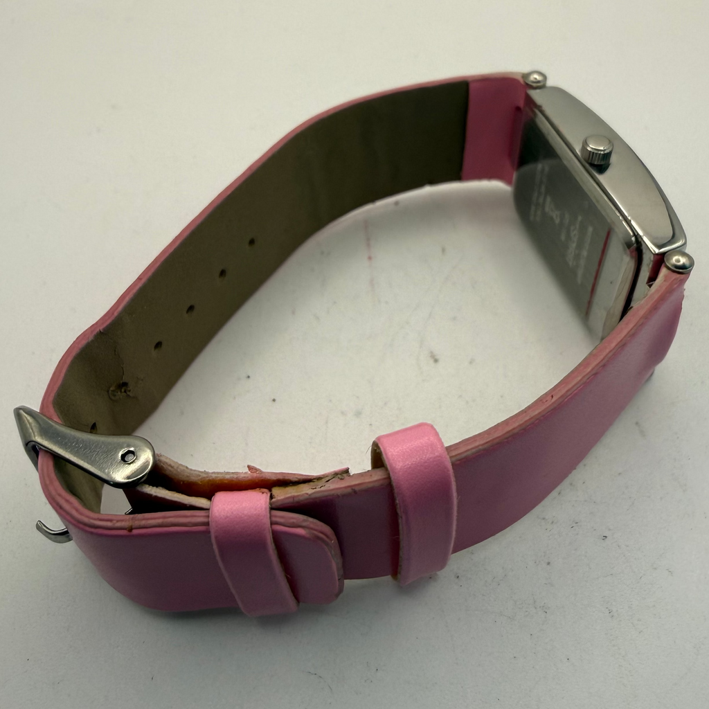 Spirit SPD-038L Ladies Pink Quartz Watch Rectangular Dial (Fully Tested and Working)- £15.00