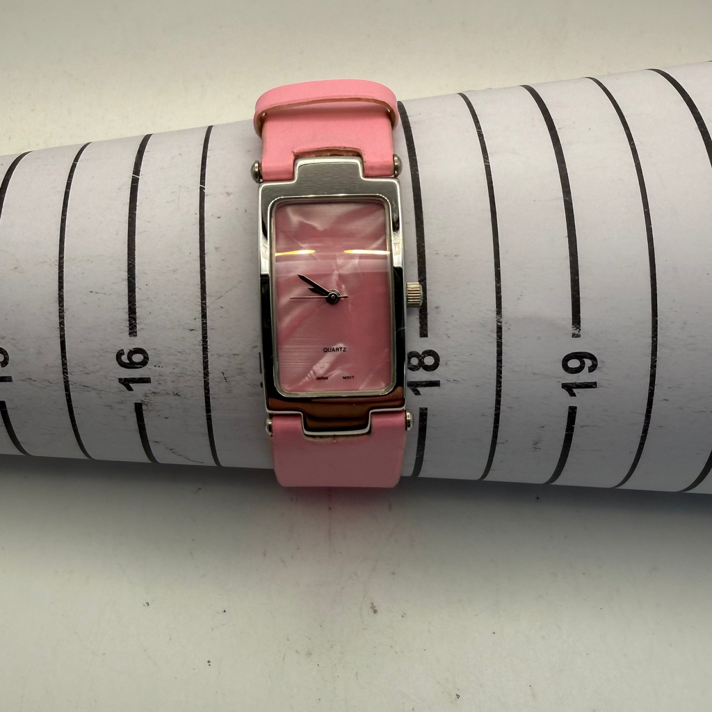 Spirit SPD-038L Ladies Pink Quartz Watch Rectangular Dial (Fully Tested and Working)- £15.00