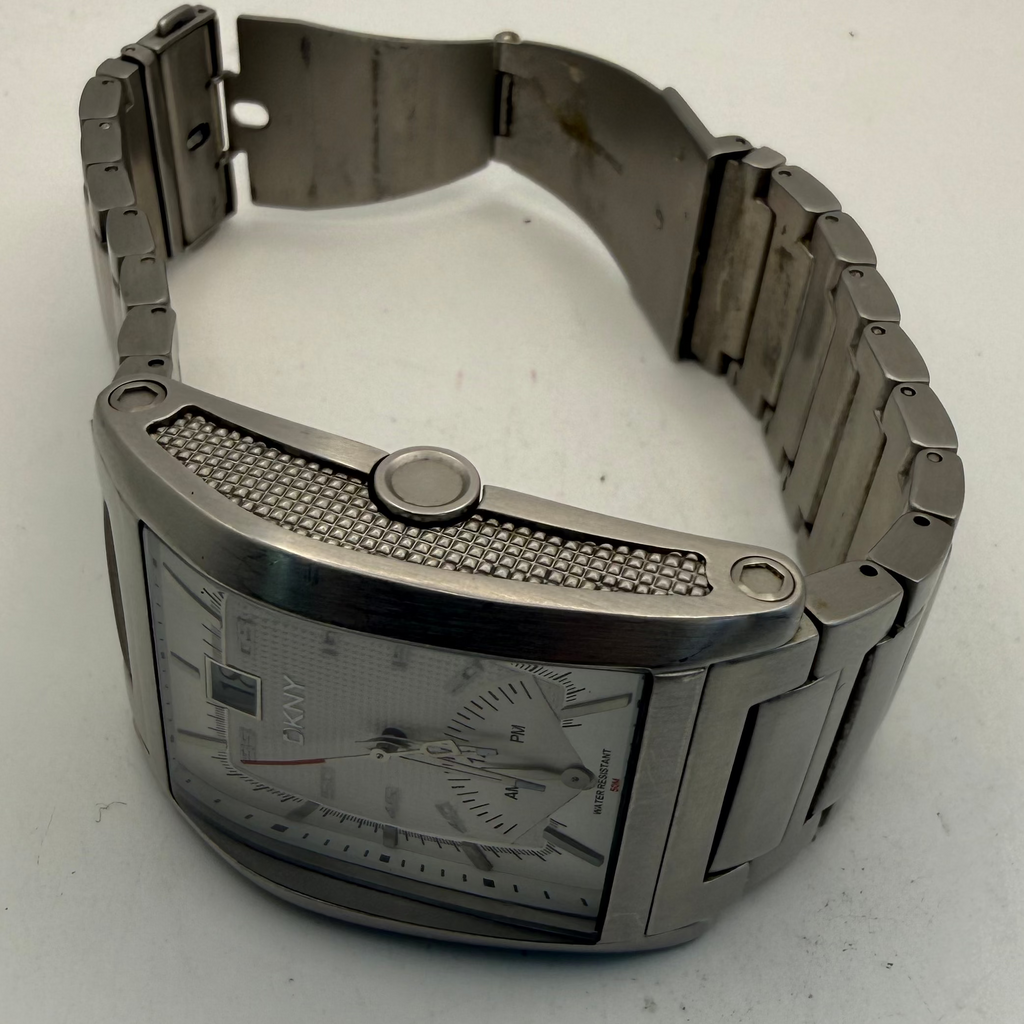 DKNY Men's Stainless Steel Watch Date Display 50M WR (Fully Tested and Working)- £60.00