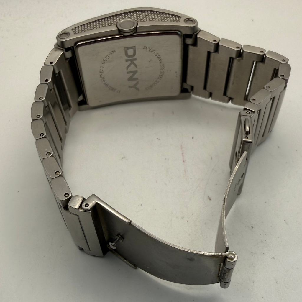 DKNY Men's Stainless Steel Watch Date Display 50M WR (Fully Tested and Working)- £60.00