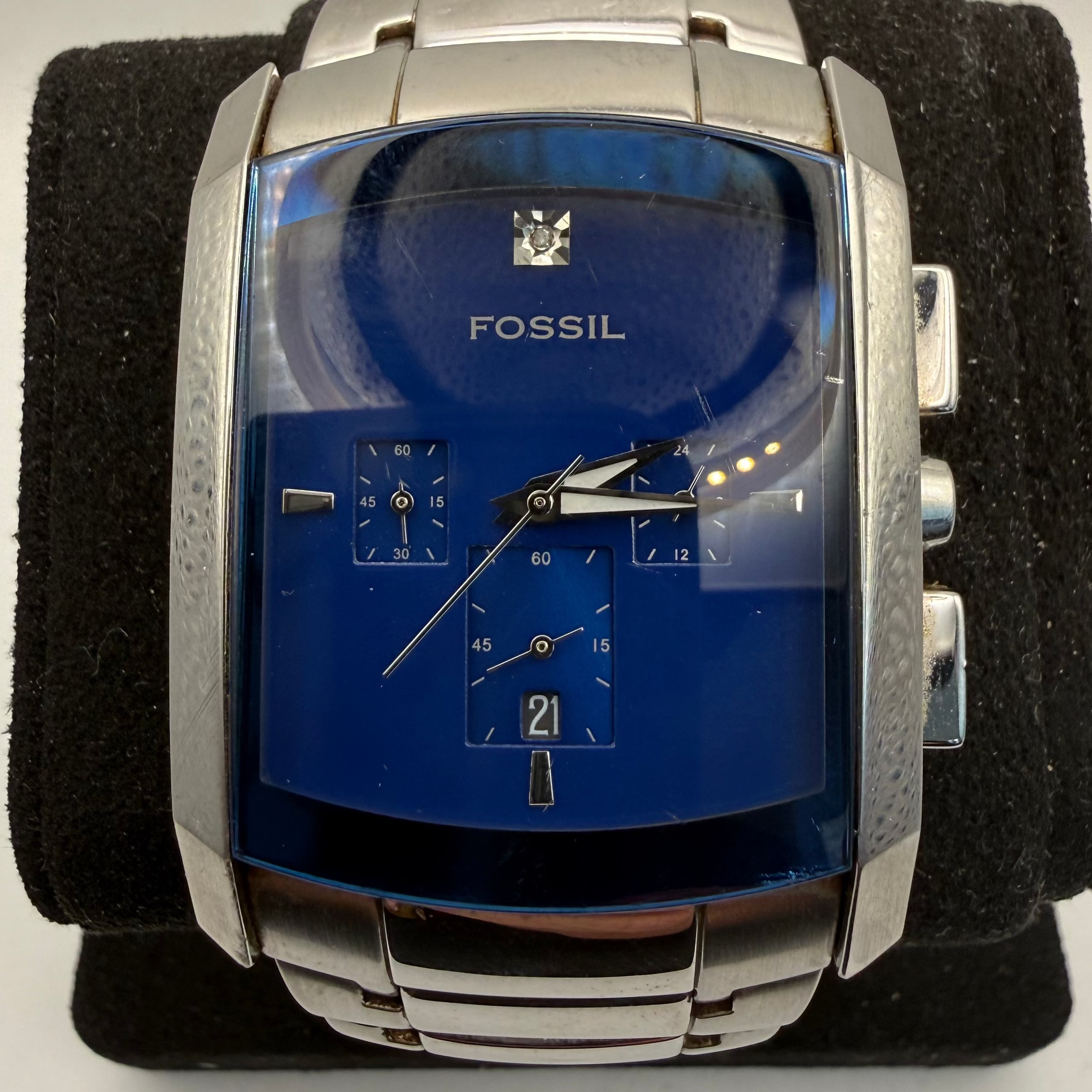 Fossil Arkitekt Chronograph Blue Dial Men's Watch FS4243 (Fully Tested and Working)- £80.00