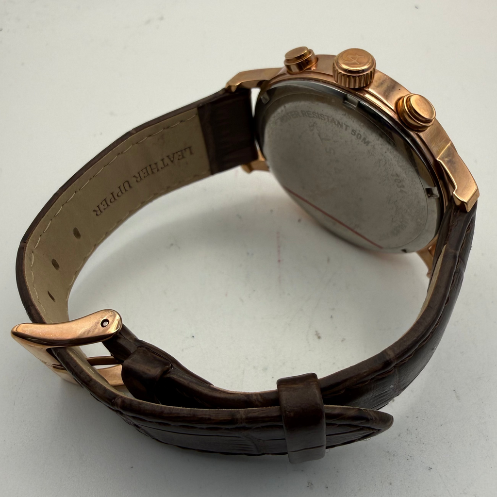 Accurist London Chronograph Rose Gold Men's Watch (Fully Tested and Working)- £70.00