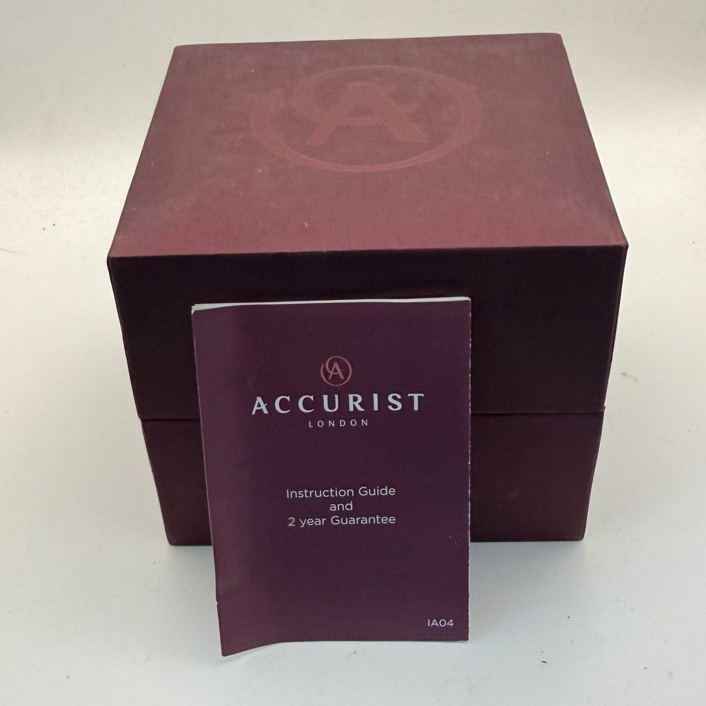 Accurist London Chronograph Rose Gold Men's Watch (Fully Tested and Working)- £70.00
