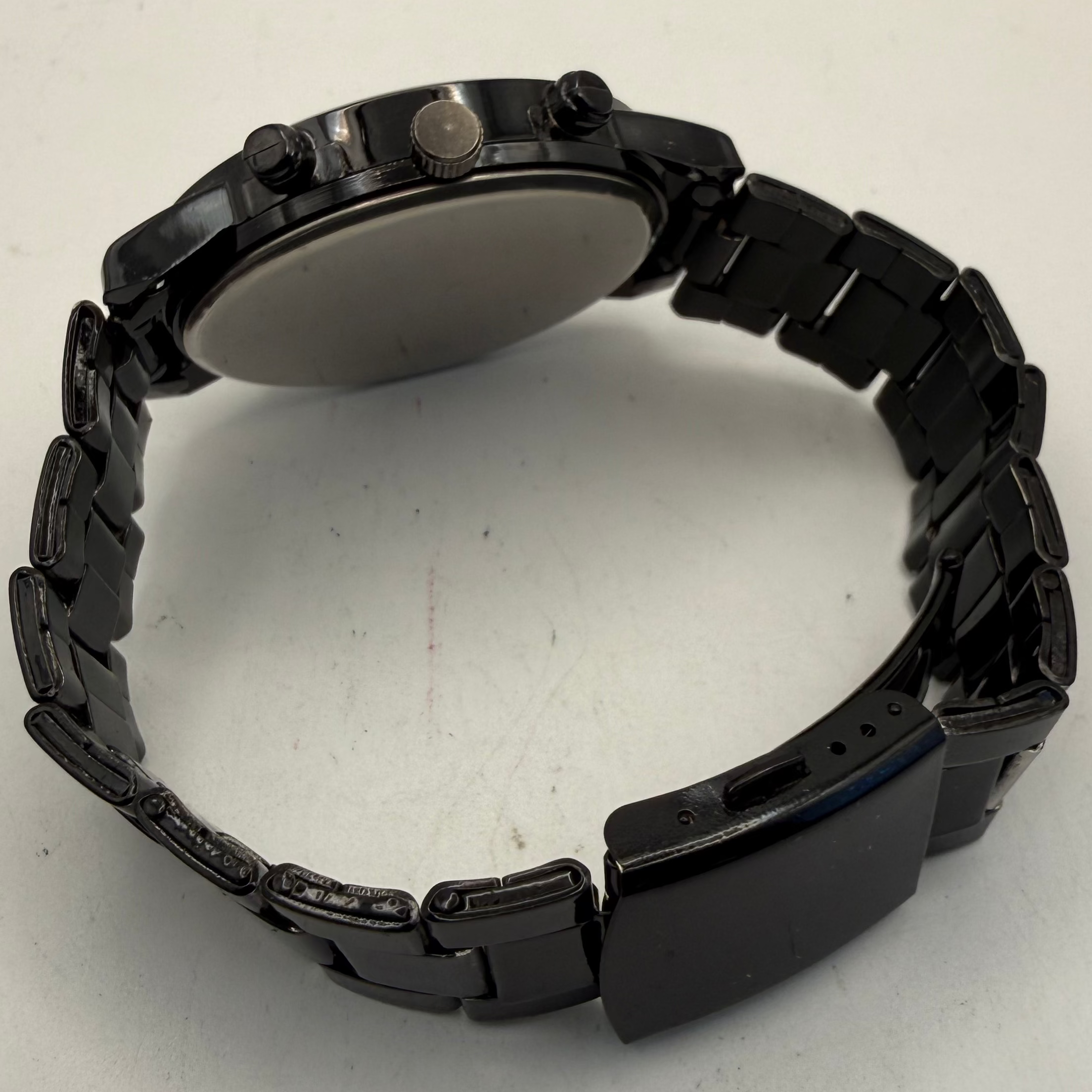 Shaarms Black Chronograph Men's Watch (Fully Tested and Working)- £20.00