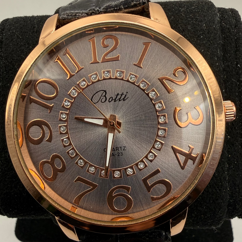 Botti Rose Gold Quartz Watch New £15.00