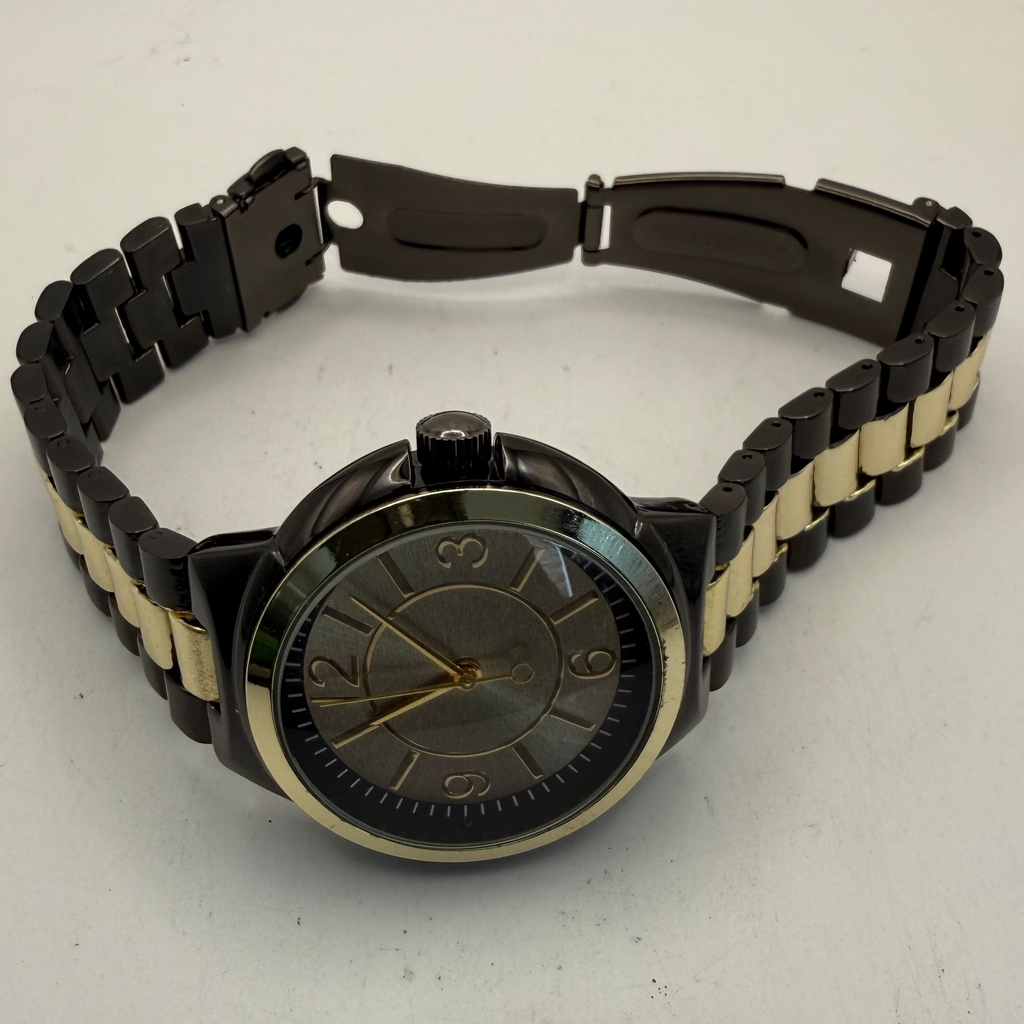 George- Black and gold fashion watch- £7.99