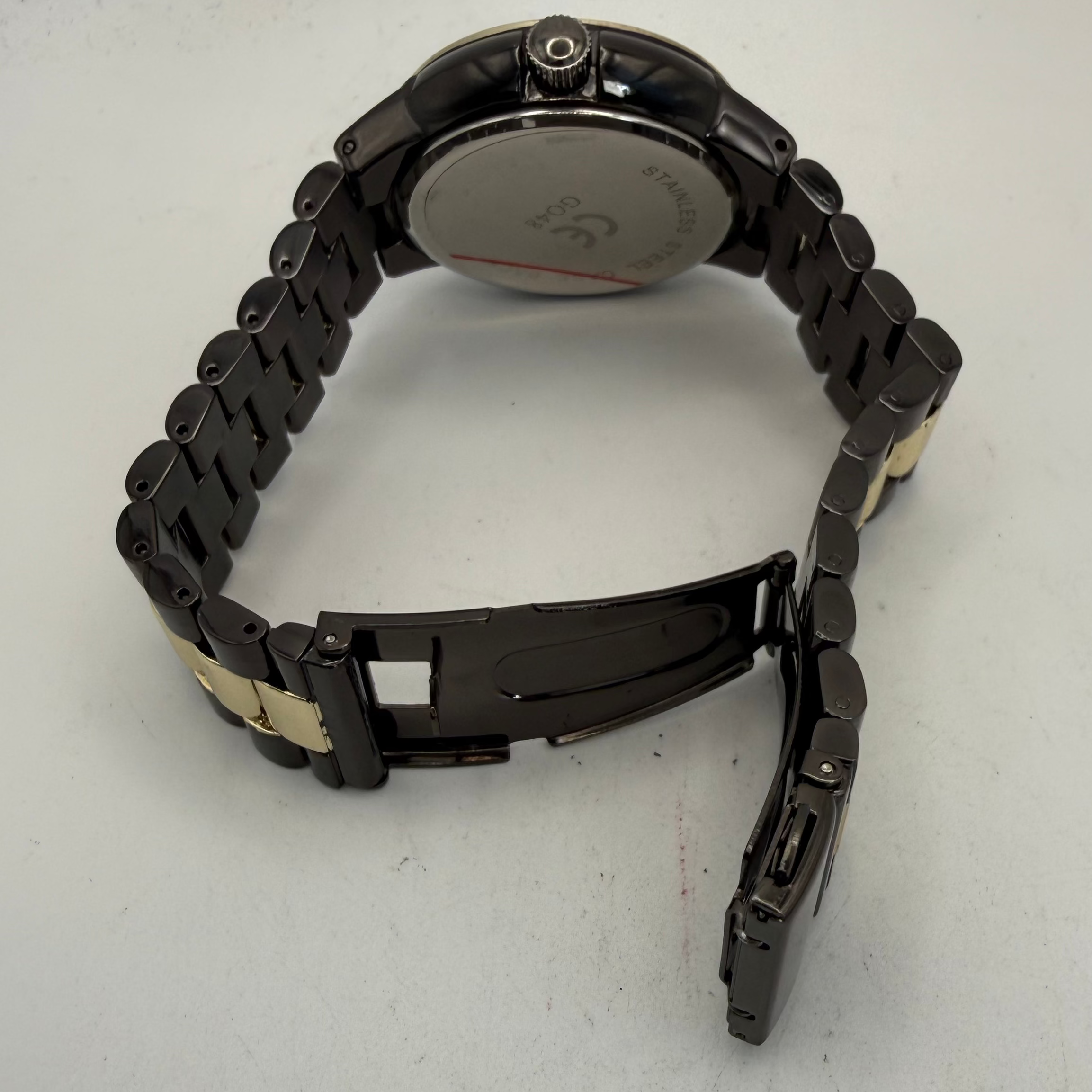George- Black and gold fashion watch- £7.99