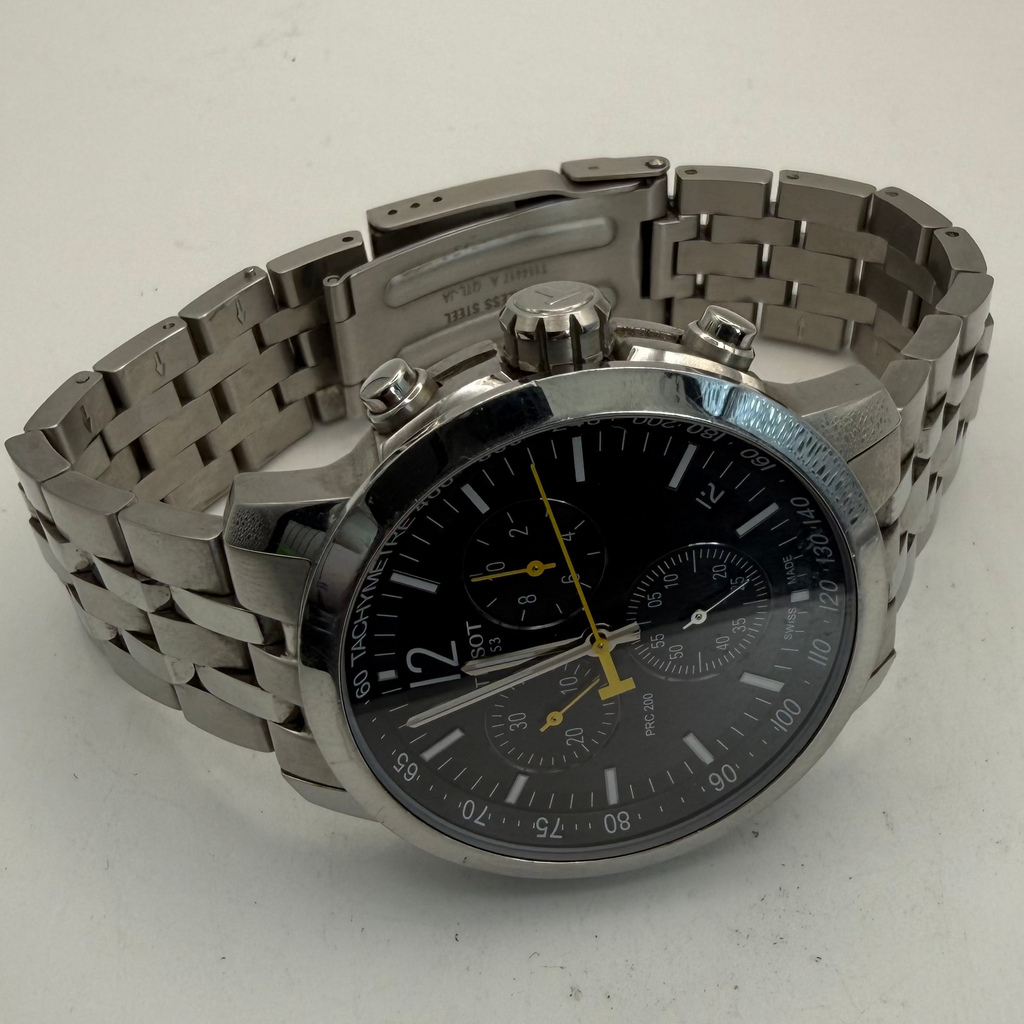 Tissot PRC 200 Chronograph T055.417 – Black Dial- £239.95