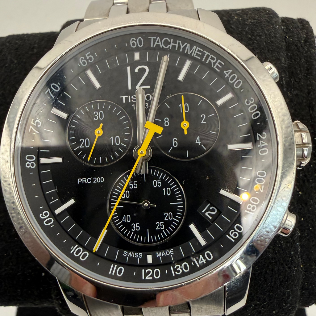 Tissot PRC 200 Chronograph T055.417 – Black Dial- £239.95