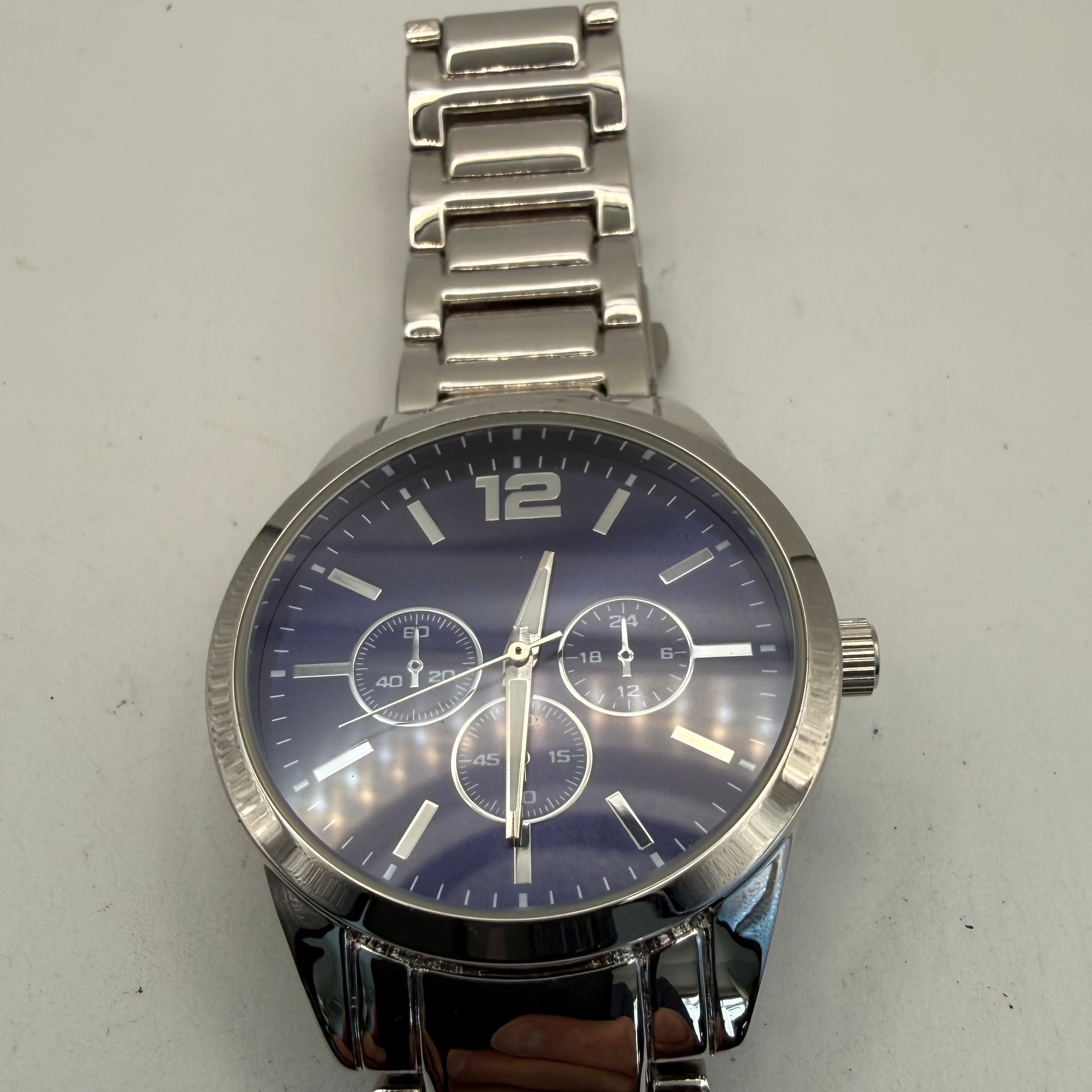 GB61 Men's Blue Dial Watch- £15.00
