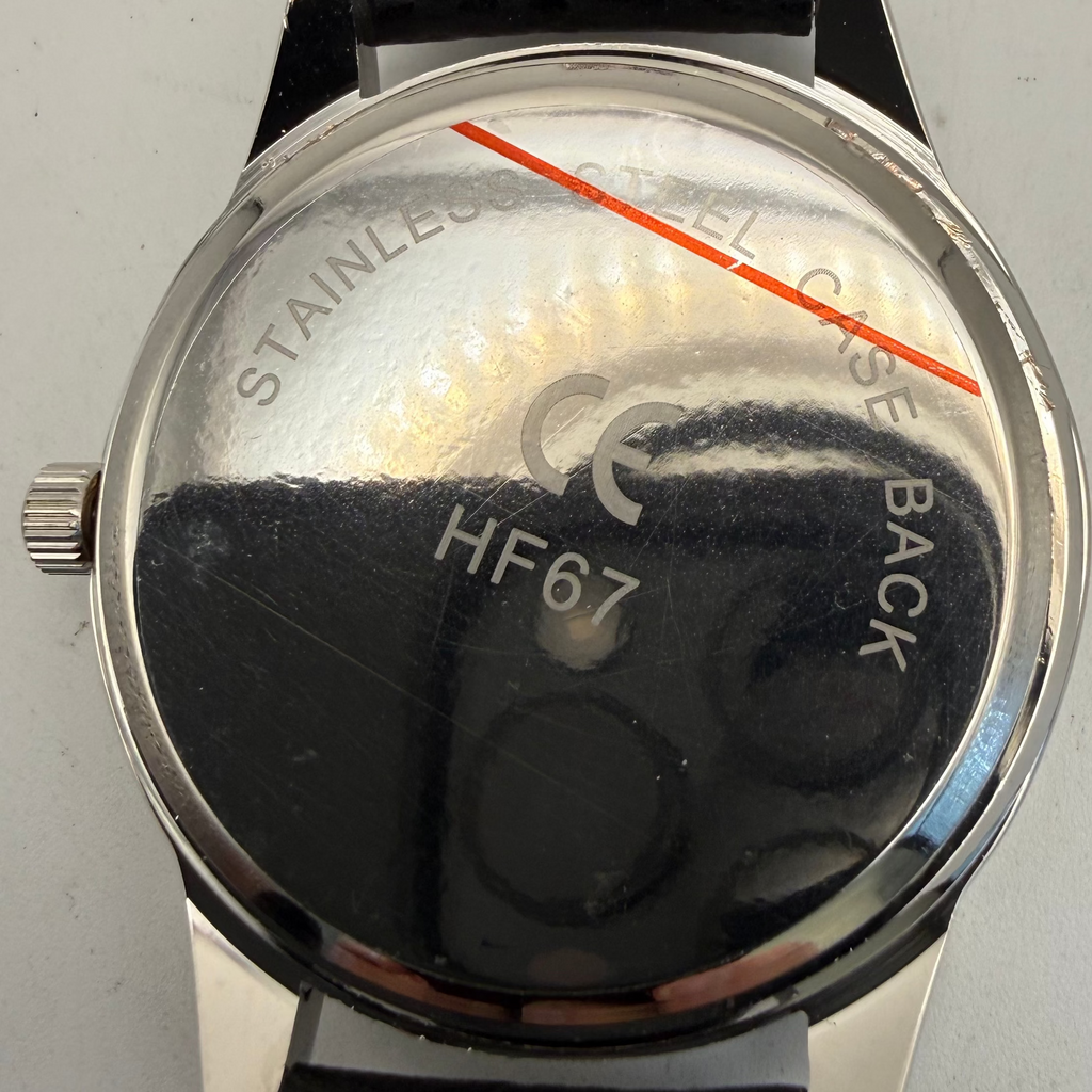 Men's Classic Black Dial Watch- £10.00