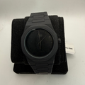 Black Stealth Integrated Bracelet Watch 43.5mm New Old Stock Unworn- £10.00