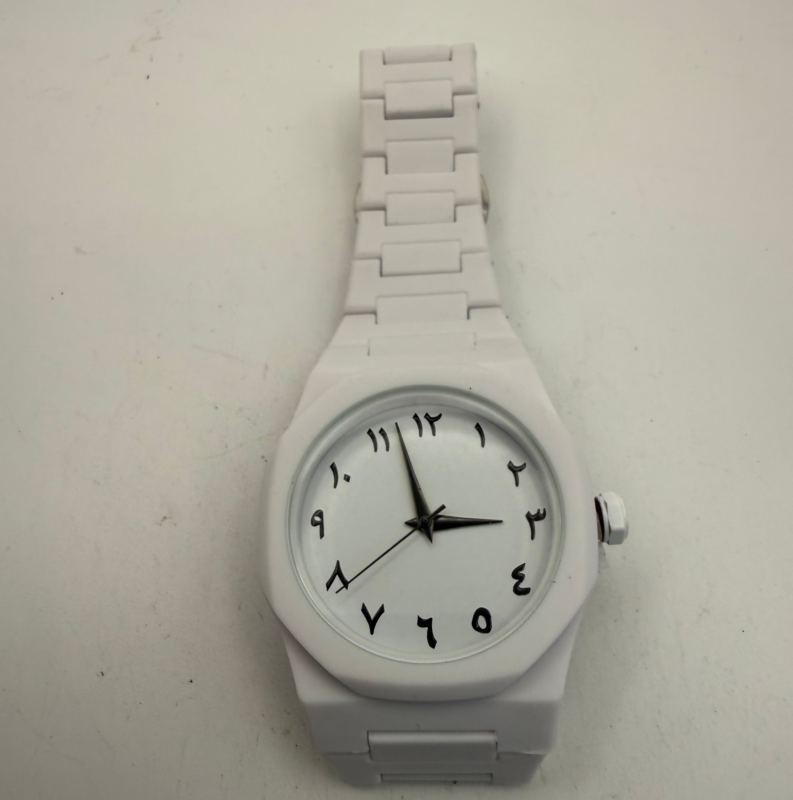 White Arabic Numeral Dial Watch- £10.00