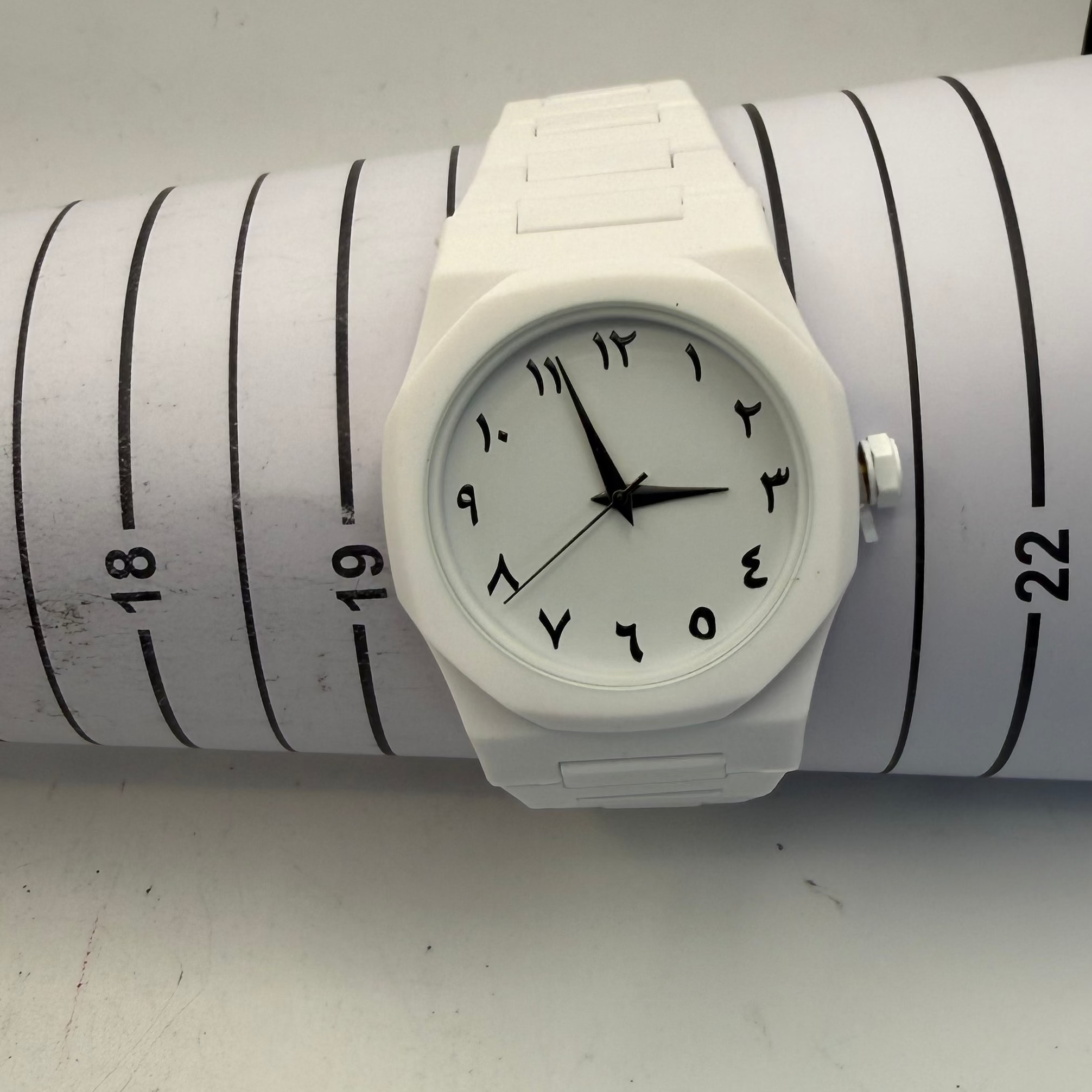 White Arabic Numeral Dial Watch- £10.00