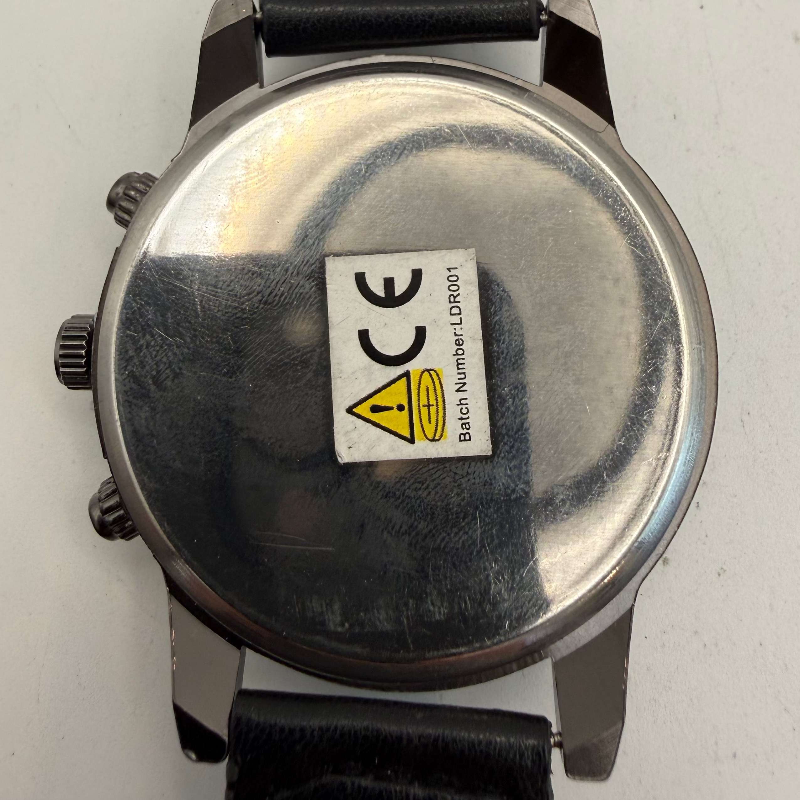 Raglan Oversized Black Dial Fashion Watch New in Box- £