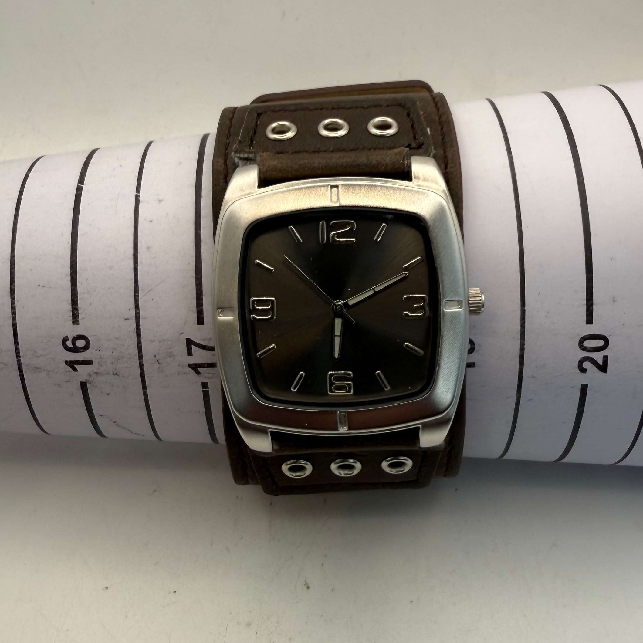 Fashion Square Dial Watch (Fully Tested and Working)