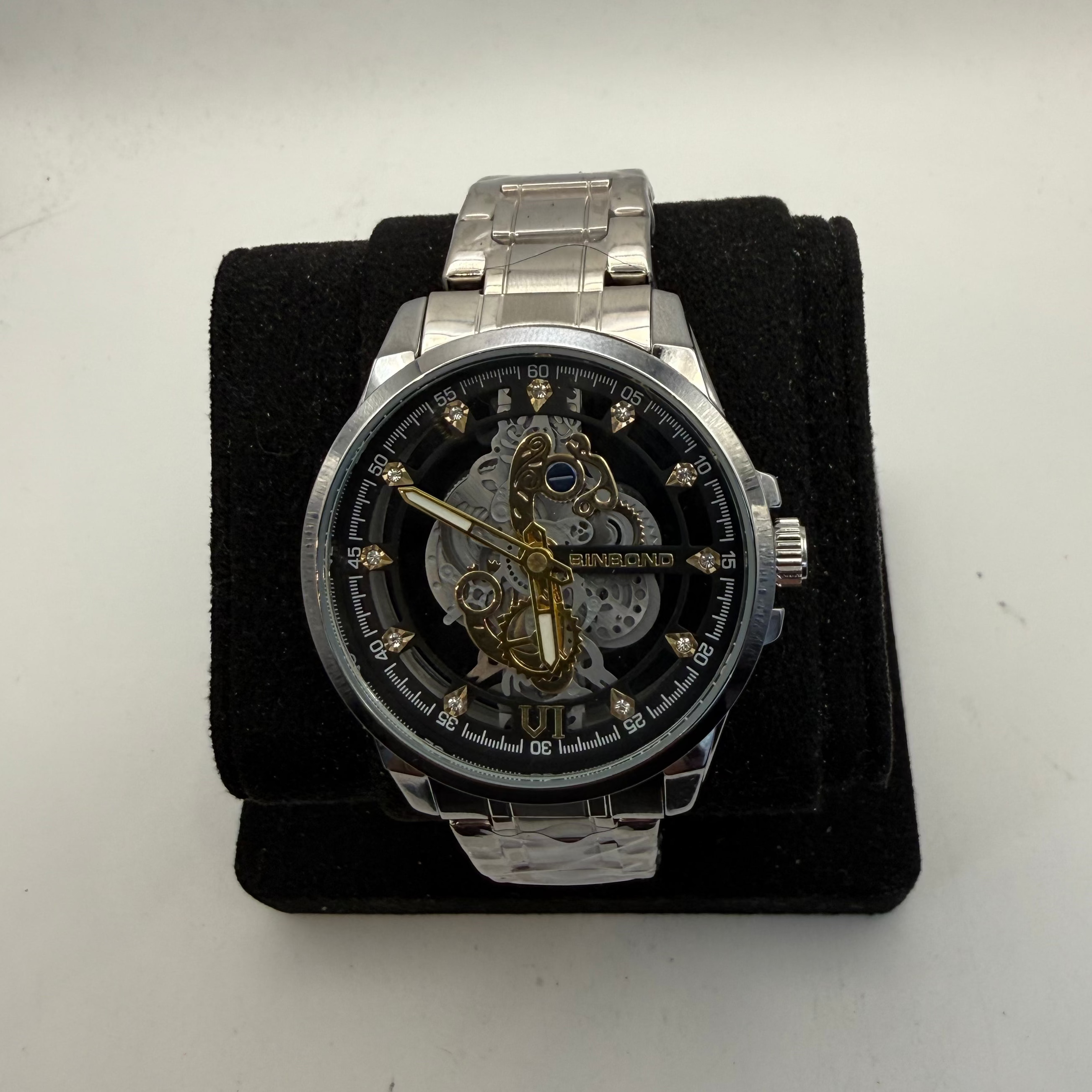 BINBOND Skeleton Quartz Watch (Fully Tested and Working)- £20.00