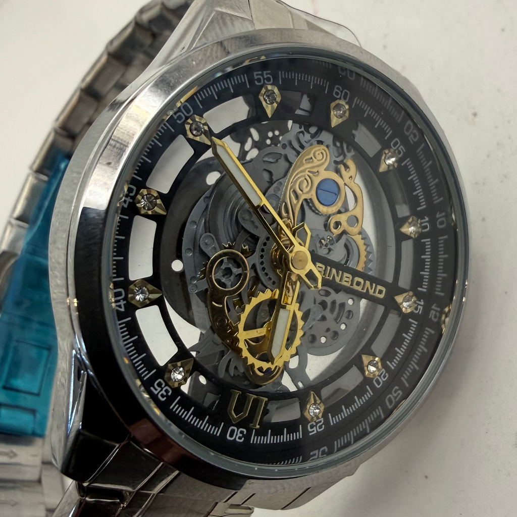 BINBOND Skeleton Quartz Watch (Fully Tested and Working)- £20.00