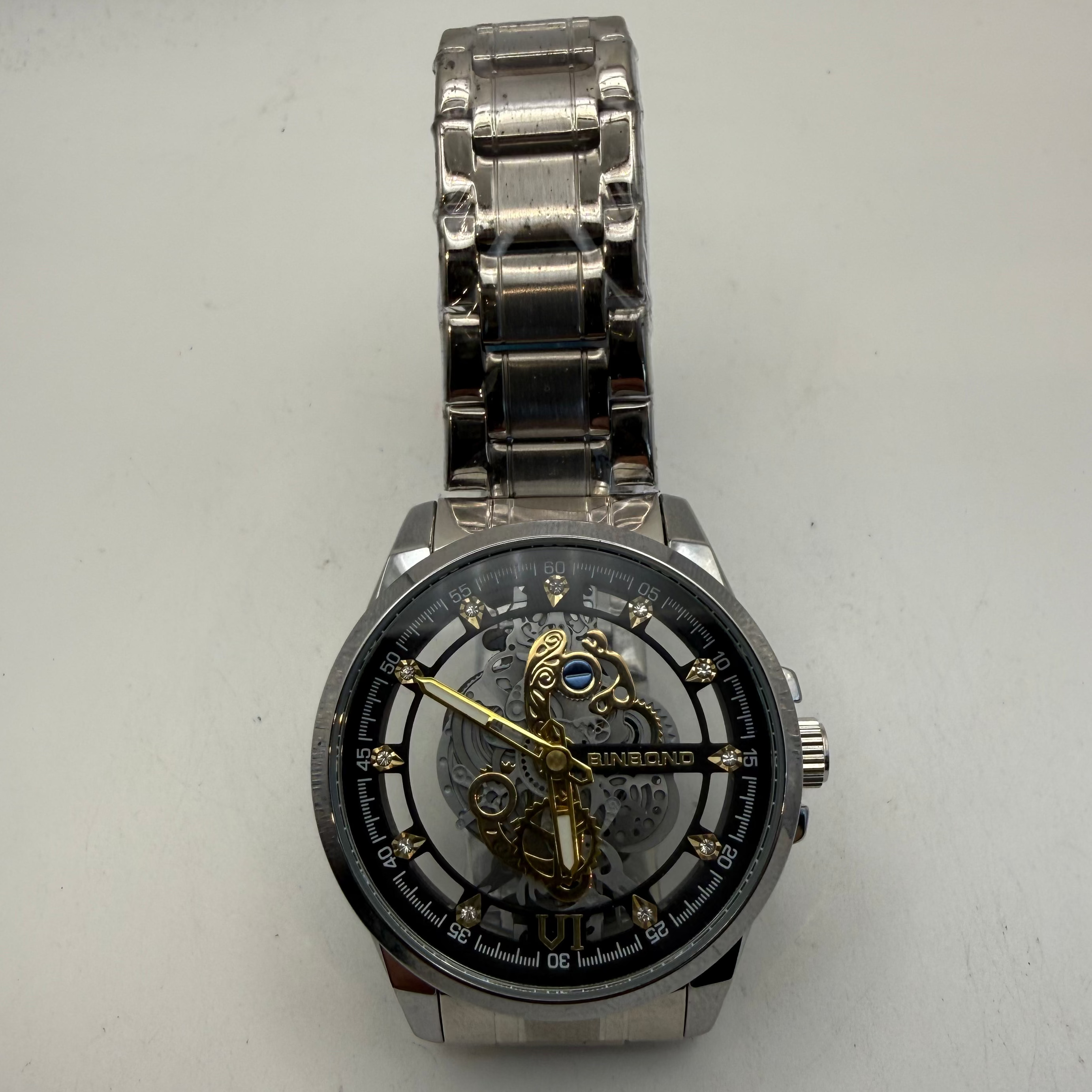 BINBOND Skeleton Quartz Watch (Fully Tested and Working)- £20.00