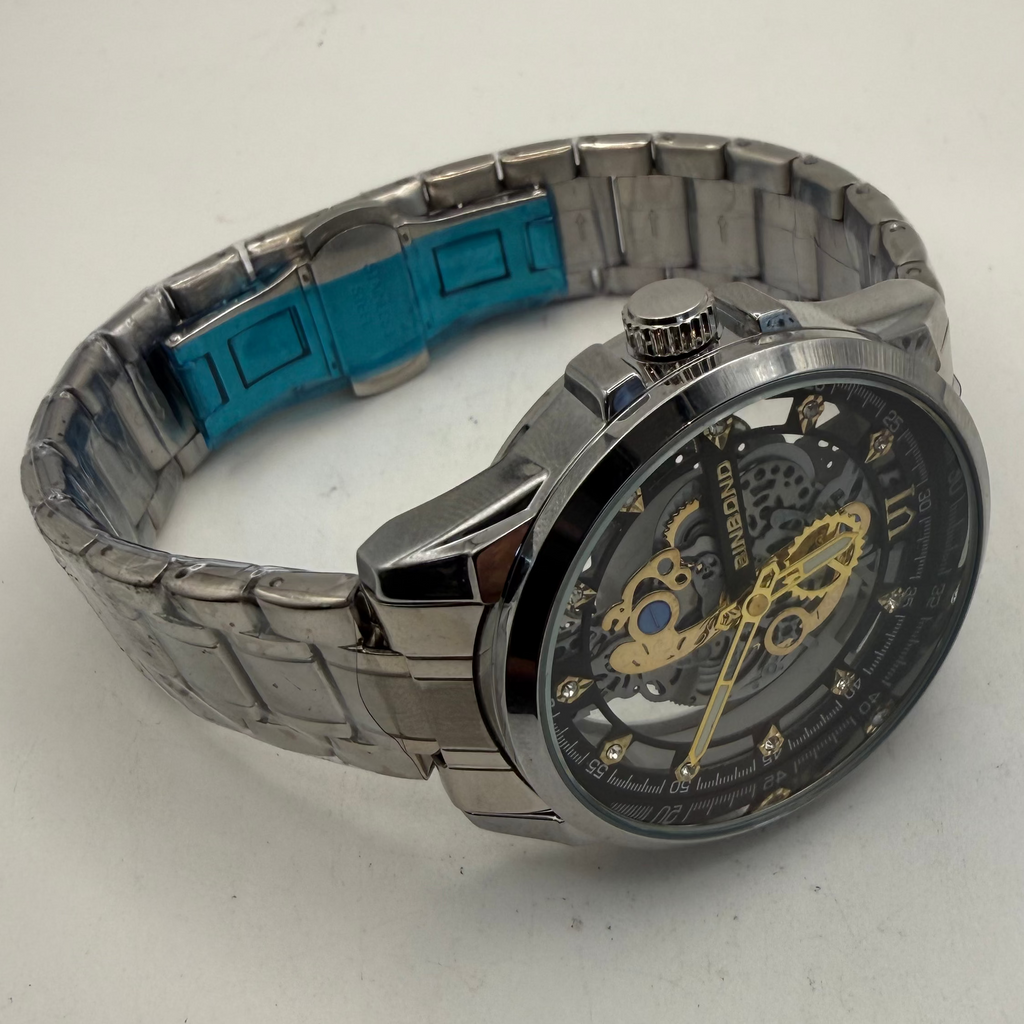 BINBOND Skeleton Quartz Watch (Fully Tested and Working)- £20.00