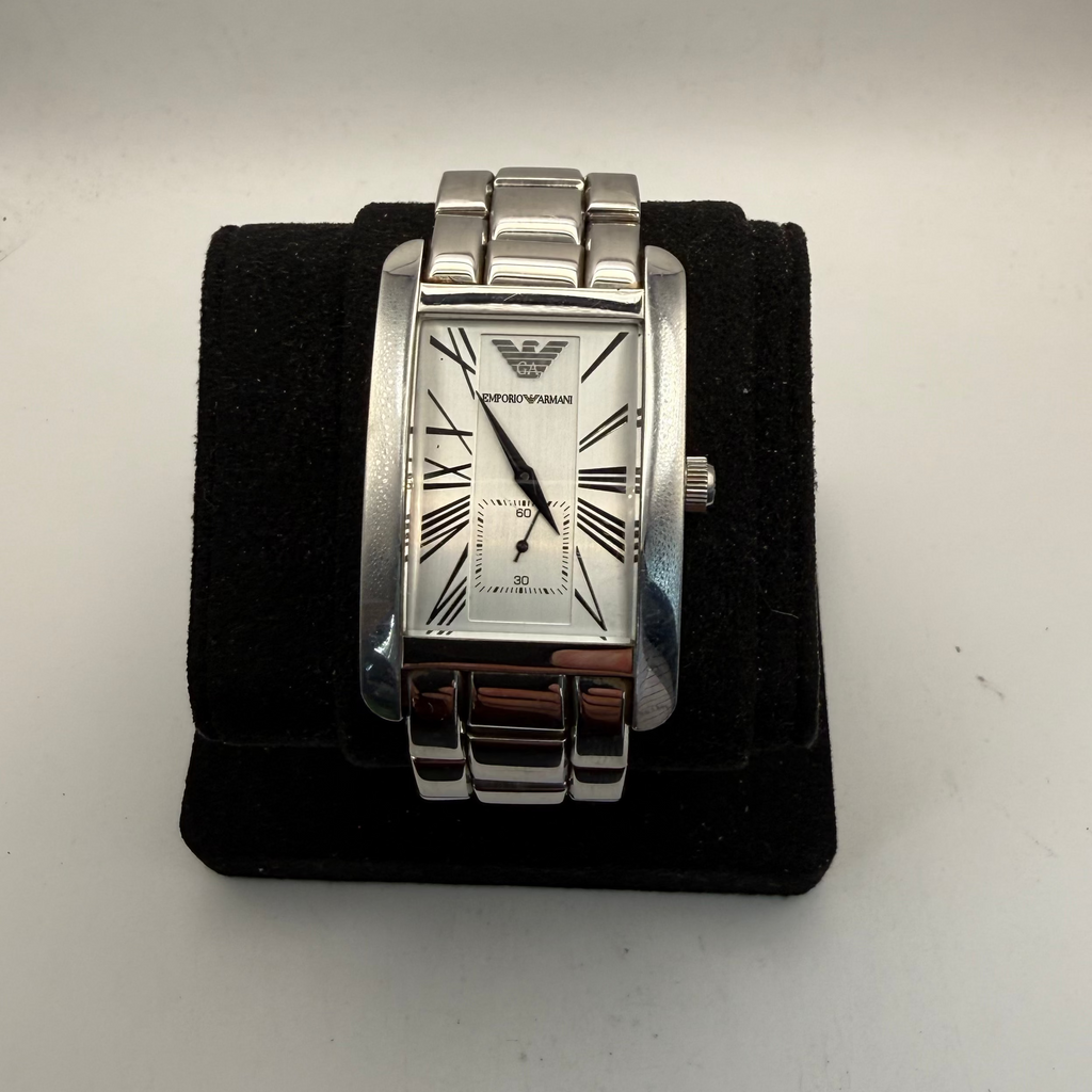 Emporio Armani AR0145 Rectangular Dress Watch (Fully Tested and Working)- £45.00