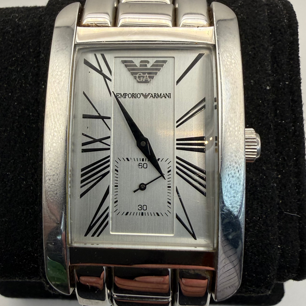 Emporio Armani AR0145 Rectangular Dress Watch (Fully Tested and Working)- £45.00