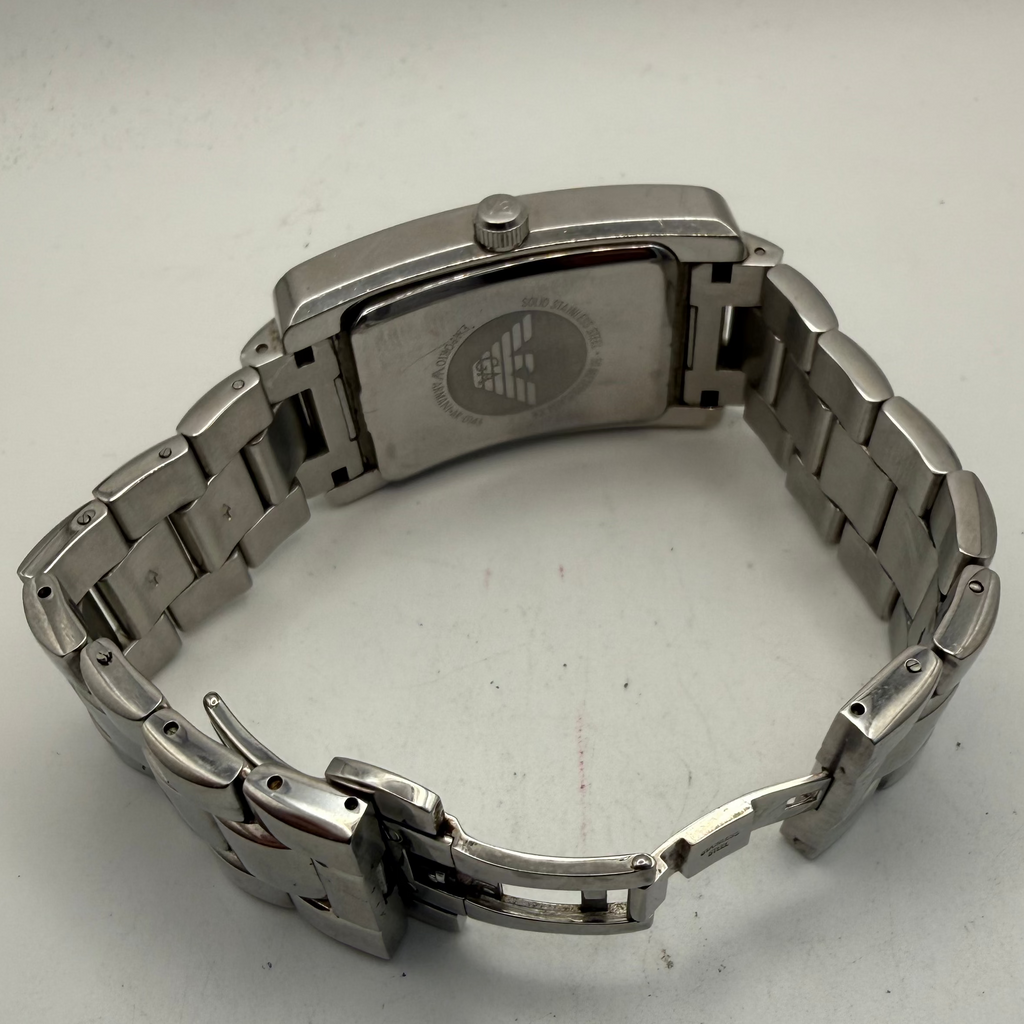 Emporio Armani AR0145 Rectangular Dress Watch (Fully Tested and Working)- £45.00