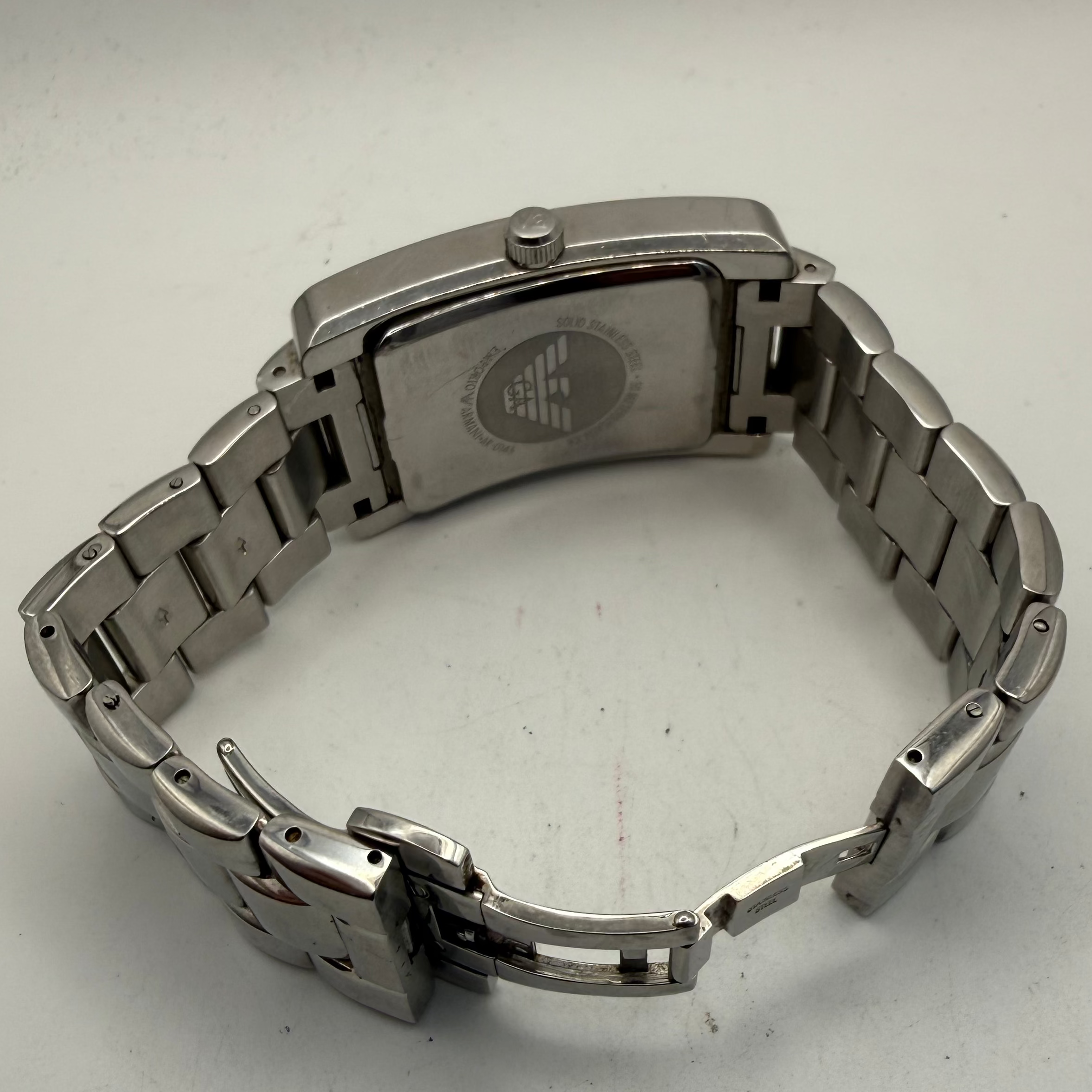 Emporio Armani AR0145 Rectangular Dress Watch (Fully Tested and Working)- £45.00