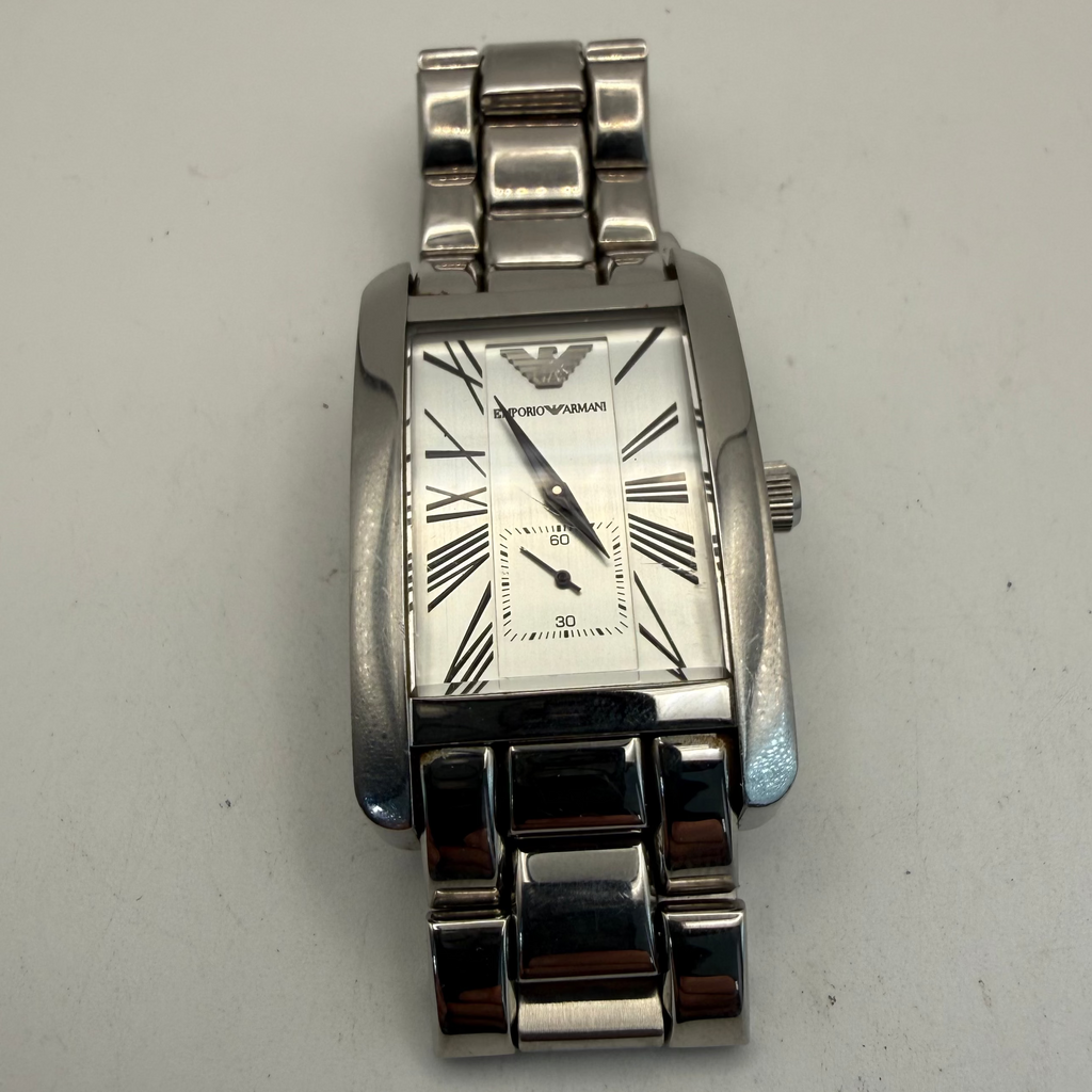 Emporio Armani AR0145 Rectangular Dress Watch (Fully Tested and Working)- £45.00