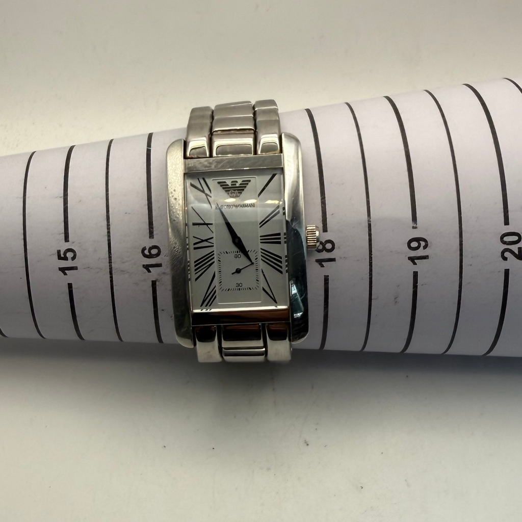 Emporio Armani AR0145 Rectangular Dress Watch (Fully Tested and Working)- £45.00