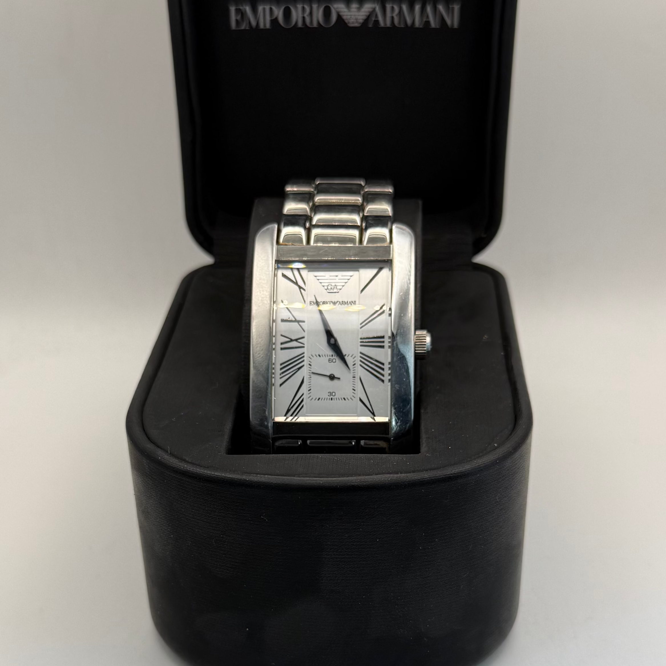 Emporio Armani AR0145 Rectangular Dress Watch (Fully Tested and Working)- £45.00