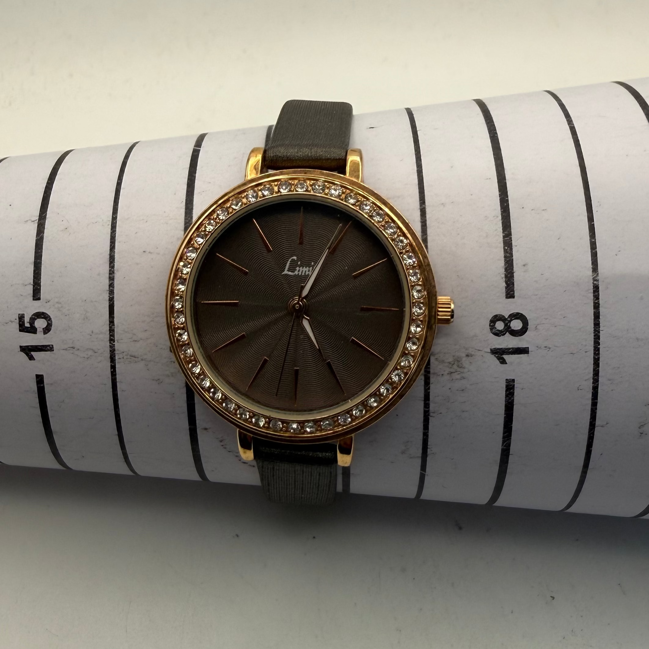 Limit Ladies Crystal Bezel Watch (Fully Tested and Working)- £25.00