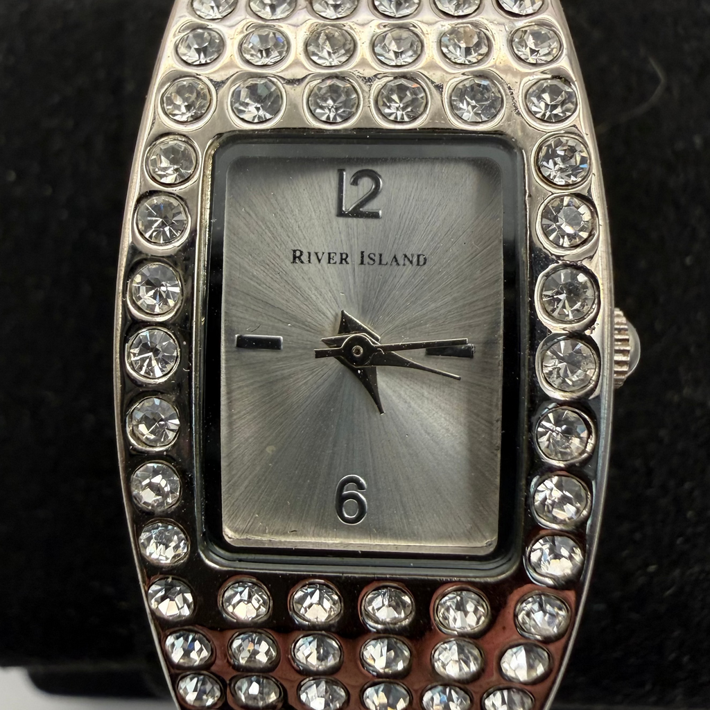 River Island Crystal Bangle Watch (Fully Tested and Working)- £10.00