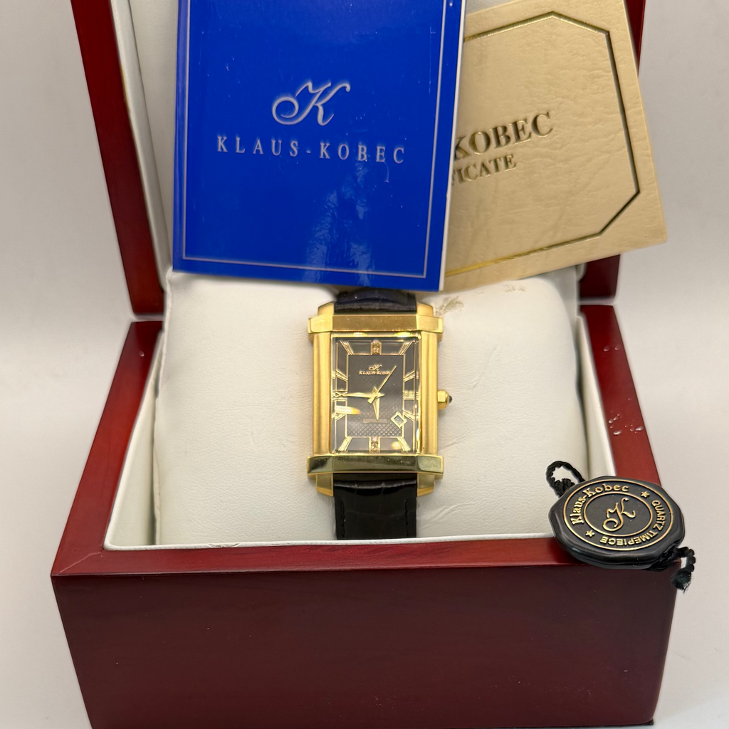Klaus-Kobec Eminence Swiss Movt Date Watch (Fully Tested and Working)- £95.00