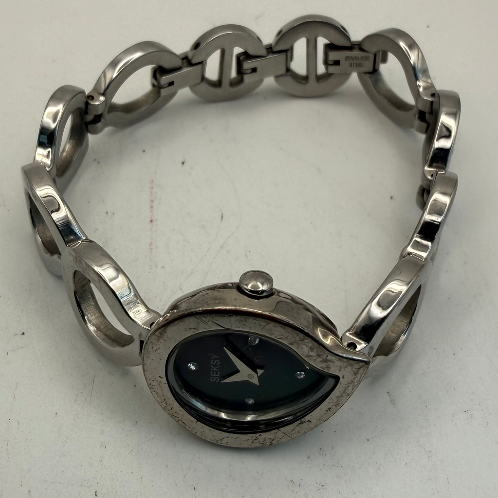 Seksy Eclipse Ladies Bracelet Watch Model 4989 (Fully Tested and Working)