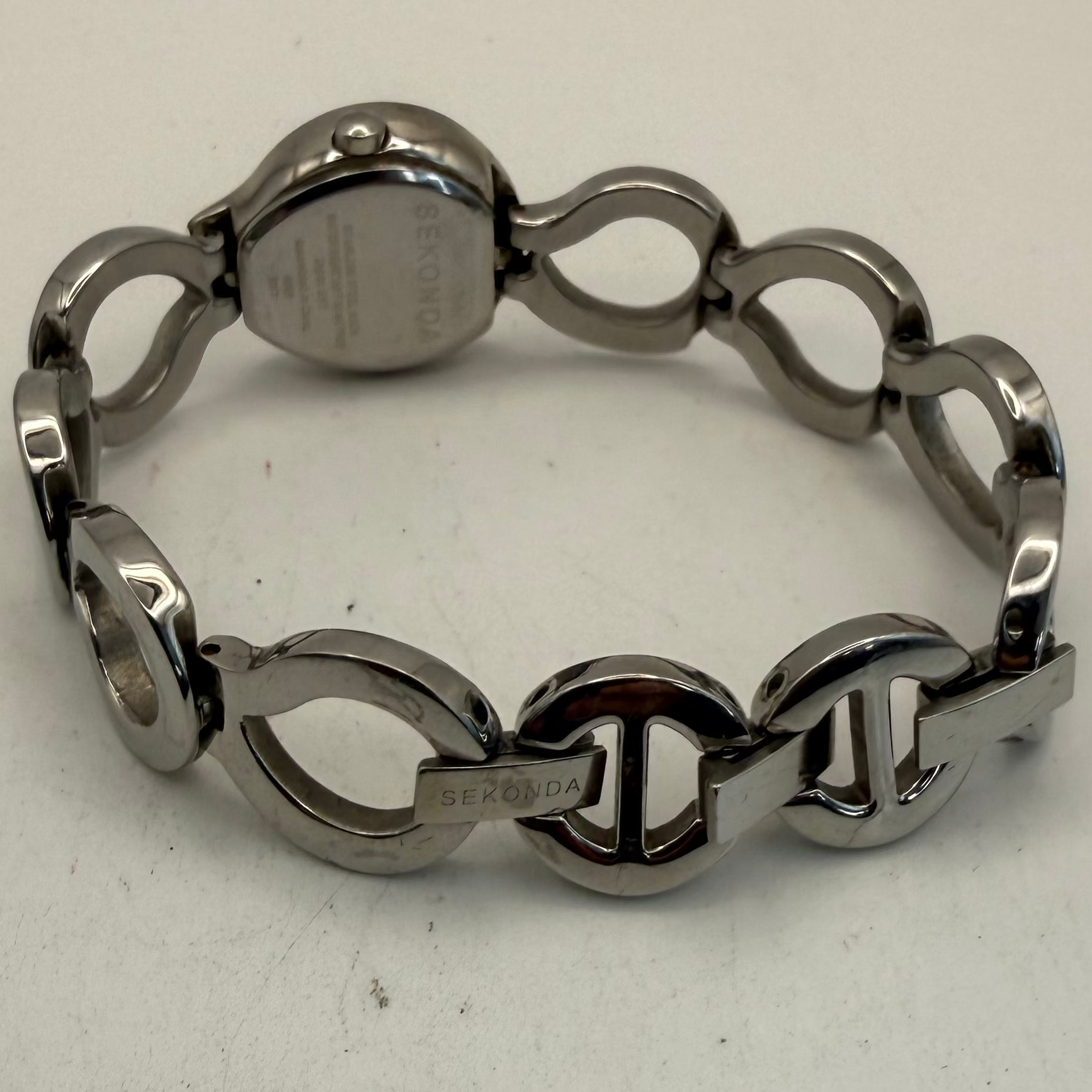 Seksy Eclipse Ladies Bracelet Watch Model 4989 (Fully Tested and Working)
