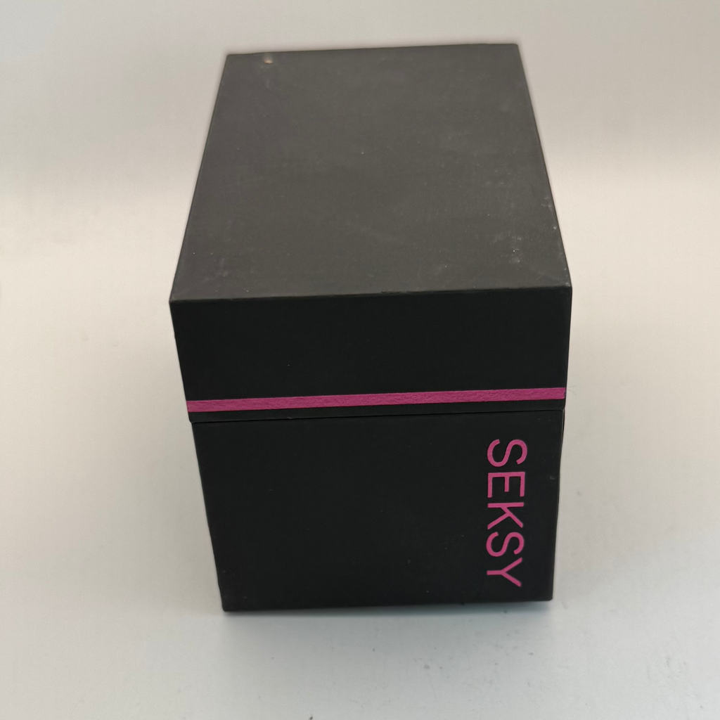 Seksy Eclipse Ladies Bracelet Watch Model 4989 (Fully Tested and Working)