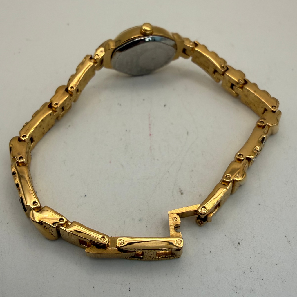 Sekonda Ladies Crystal Bracelet Watch Gold Tone Full Set (Fully Tested and Working)- £25.00