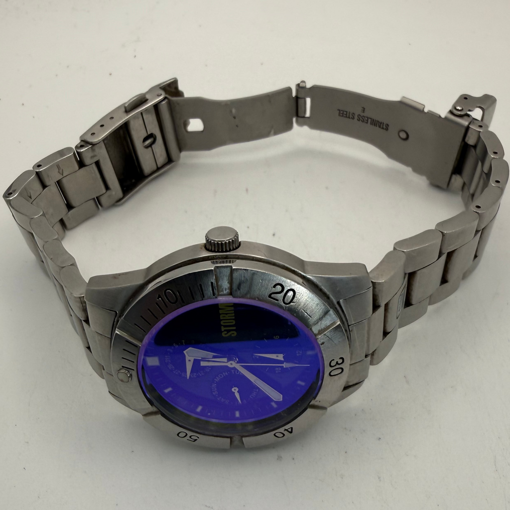 Storm Multilucre Blue Dial Quartz (Fully Tested and Working)- £45.00