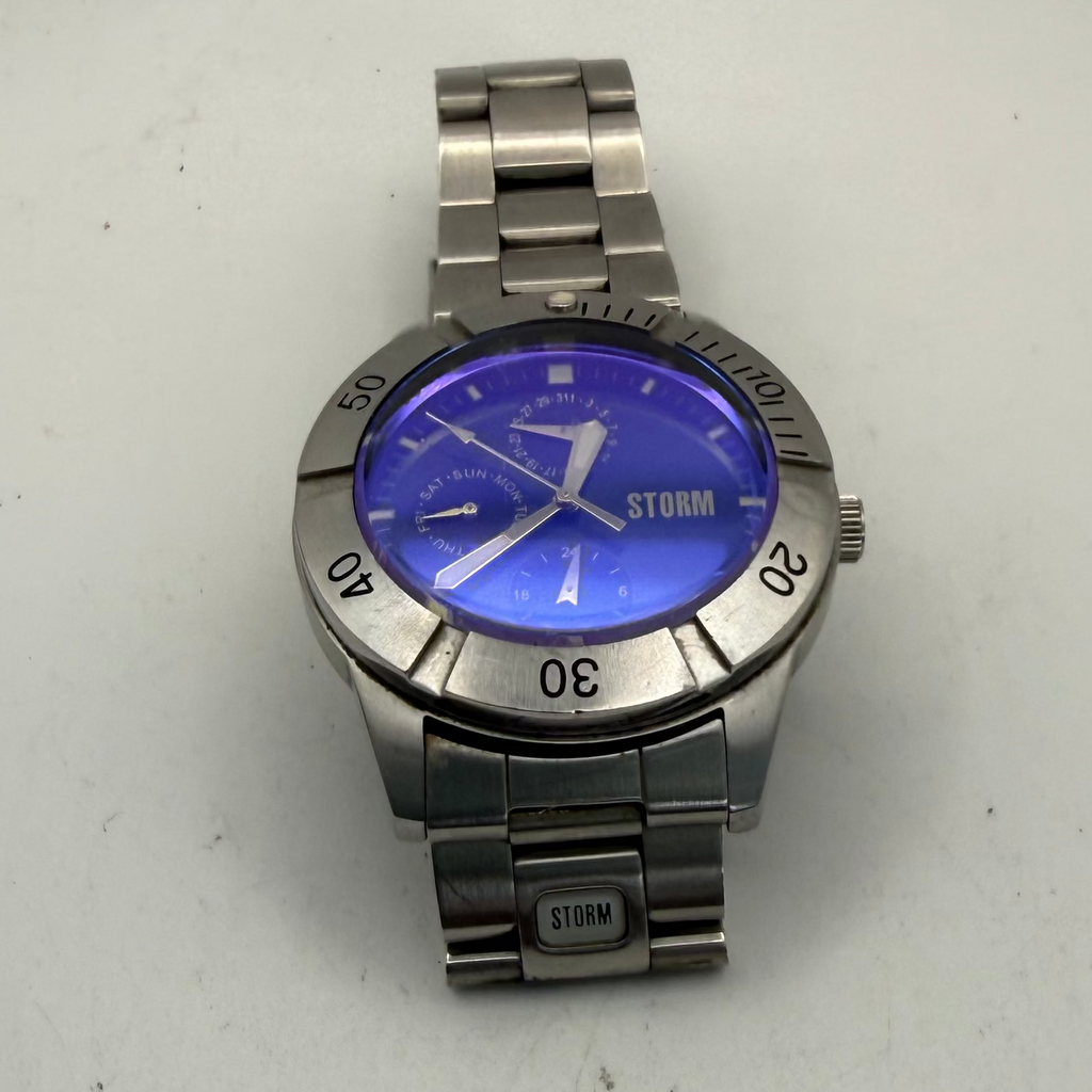 Storm Multilucre Blue Dial Quartz (Fully Tested and Working)- £45.00