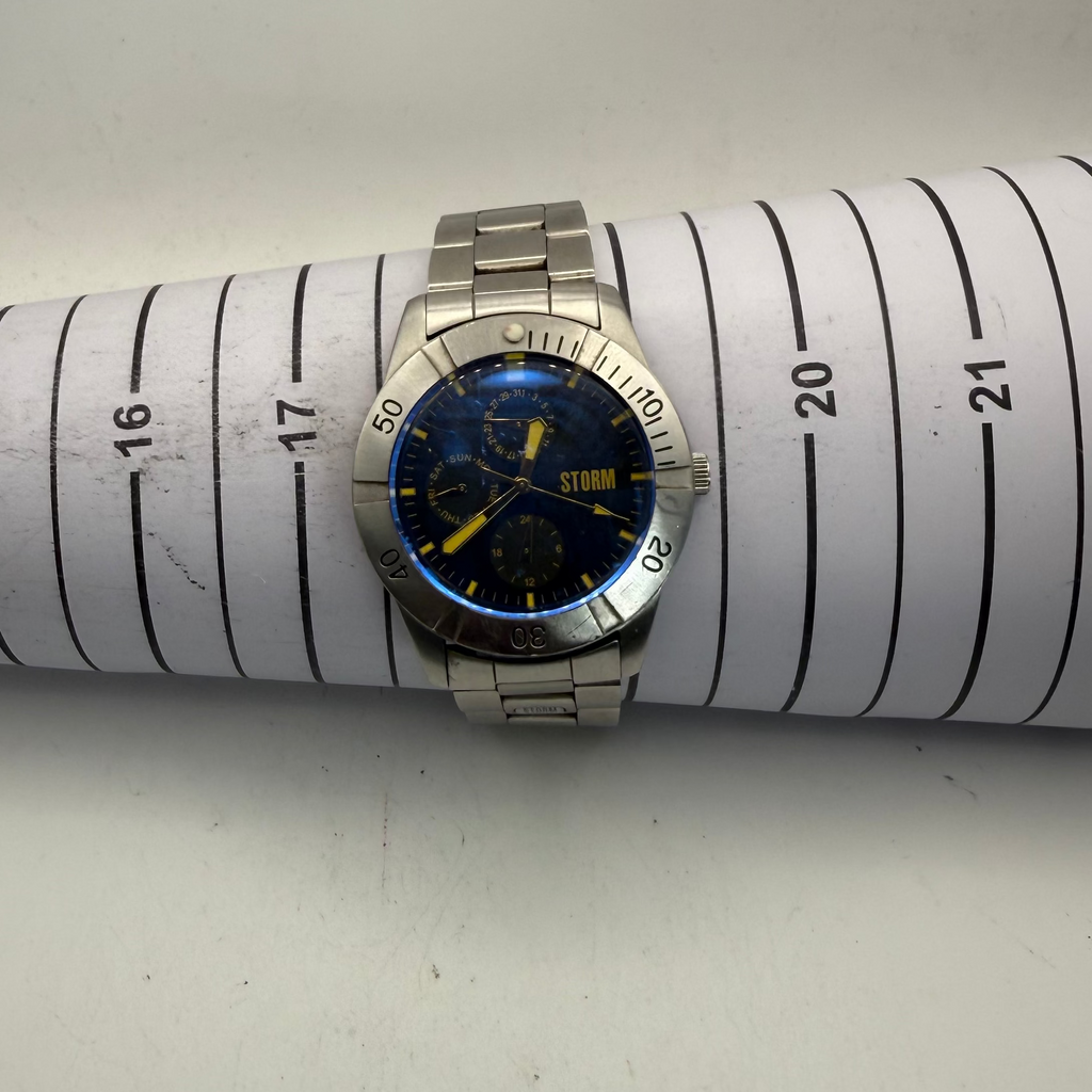 Storm Multilucre Blue Dial Quartz (Fully Tested and Working)- £45.00